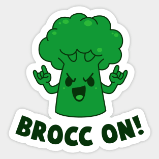 Brocc On Sticker